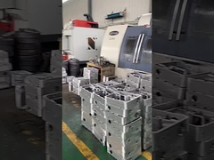 Oficina de produção de peças de fundição