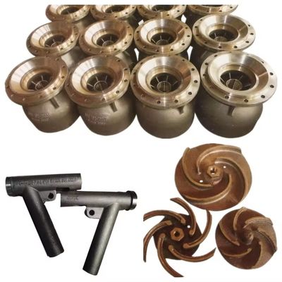 Peças de fundição de cobre amarelo de latão de bronze personalizadas para máquinas de hardware