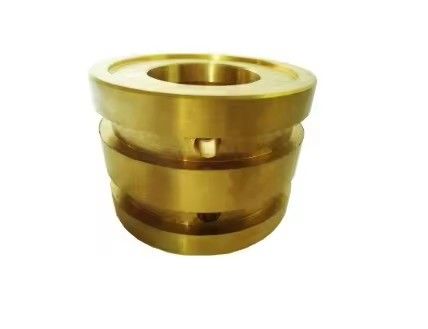 Peças de fundição de cobre amarelo de latão de bronze personalizadas para máquinas de hardware