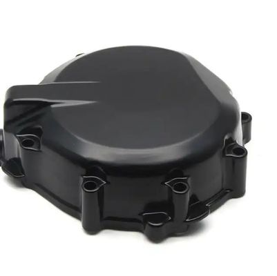 Peças de fundição de aço Crankcase de motocicleta com design personalizado e tratamento de superfície