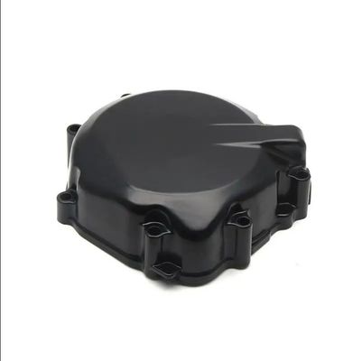 Peças de fundição de aço Crankcase de motocicleta com design personalizado e tratamento de superfície