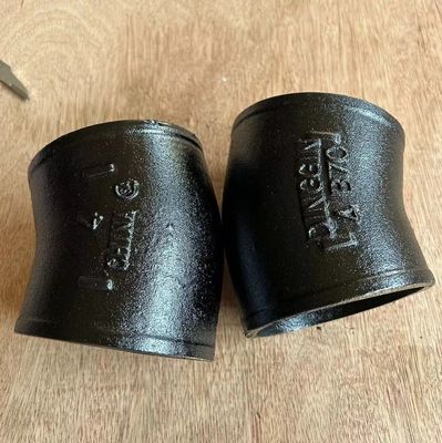 Componentes de fundição de areia de cor personalizada Acessórios de tubos de ferro resistentes à erosão