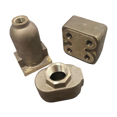 Partes de fundição por investimento de precisão de alumínio Partes de usinagem CNC personalizadas