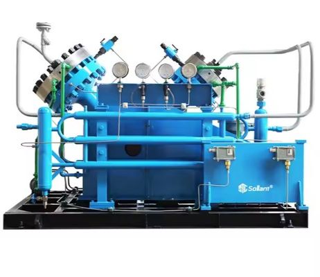 Compressor de ar de alta pressão para laboratórios - Gás de produto: Ar, Hidrogênio - Compressor de diafragma