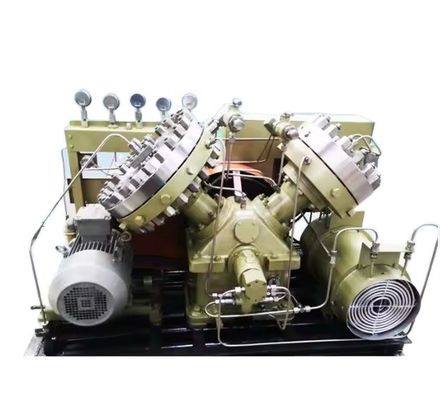 Compressor de diafragma Compressores de ar de gás de alta pressão para nitrogênio / hélio / hidrogênio / argônio Reforço de gás natural