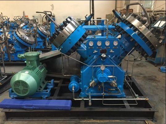 Compressor de diafragma Compressores de ar a gás Hidrogênio Alta pressão Alta pureza À prova de explosão Estação de reabastecimento de hidrogênio