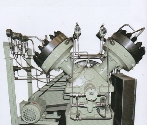 Resistente à corrosão Compressor de diafragma em forma de V para laboratórios