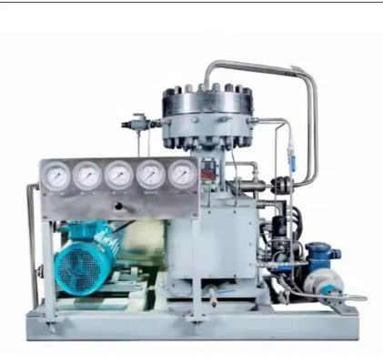 Serviço personalizado Compressores de ar de gás Compressor de diafragma de hidrogénio Especialmente para compressão de gases especiais