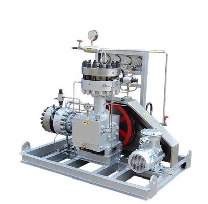 Empresa profissional Compressor de oxigénio de baixo custo de manutenção Gas natural Compressor de hidrogénio de diafragma para indústrias petroquímicas