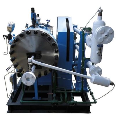 Compressor de diafragma Gás Ar Hidrogênio 55kw Hidrogênio Alta eficiência de trabalho Entrada 2mpa Fluxo de descarga 240nm3/h H2